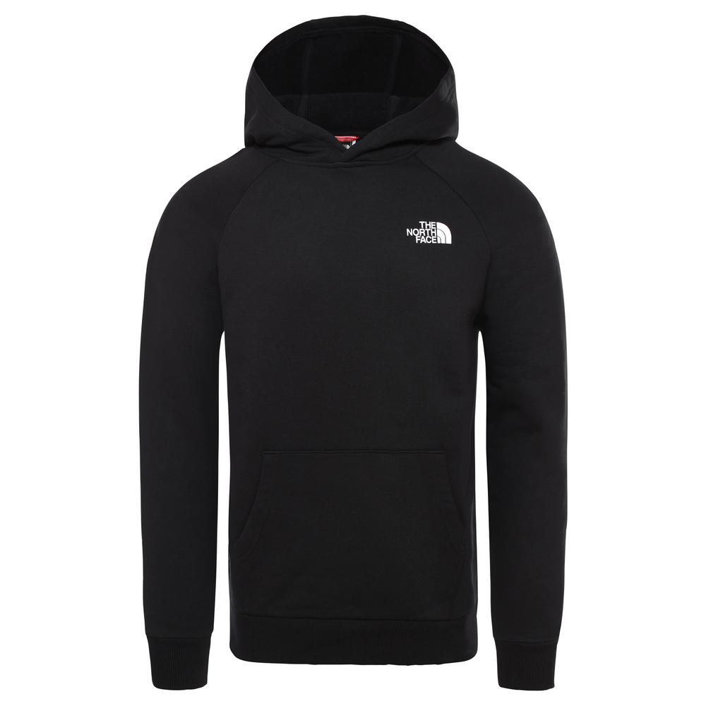 Mikina The North Face Raglan Red Box 0A2ZWUKY41 - černé