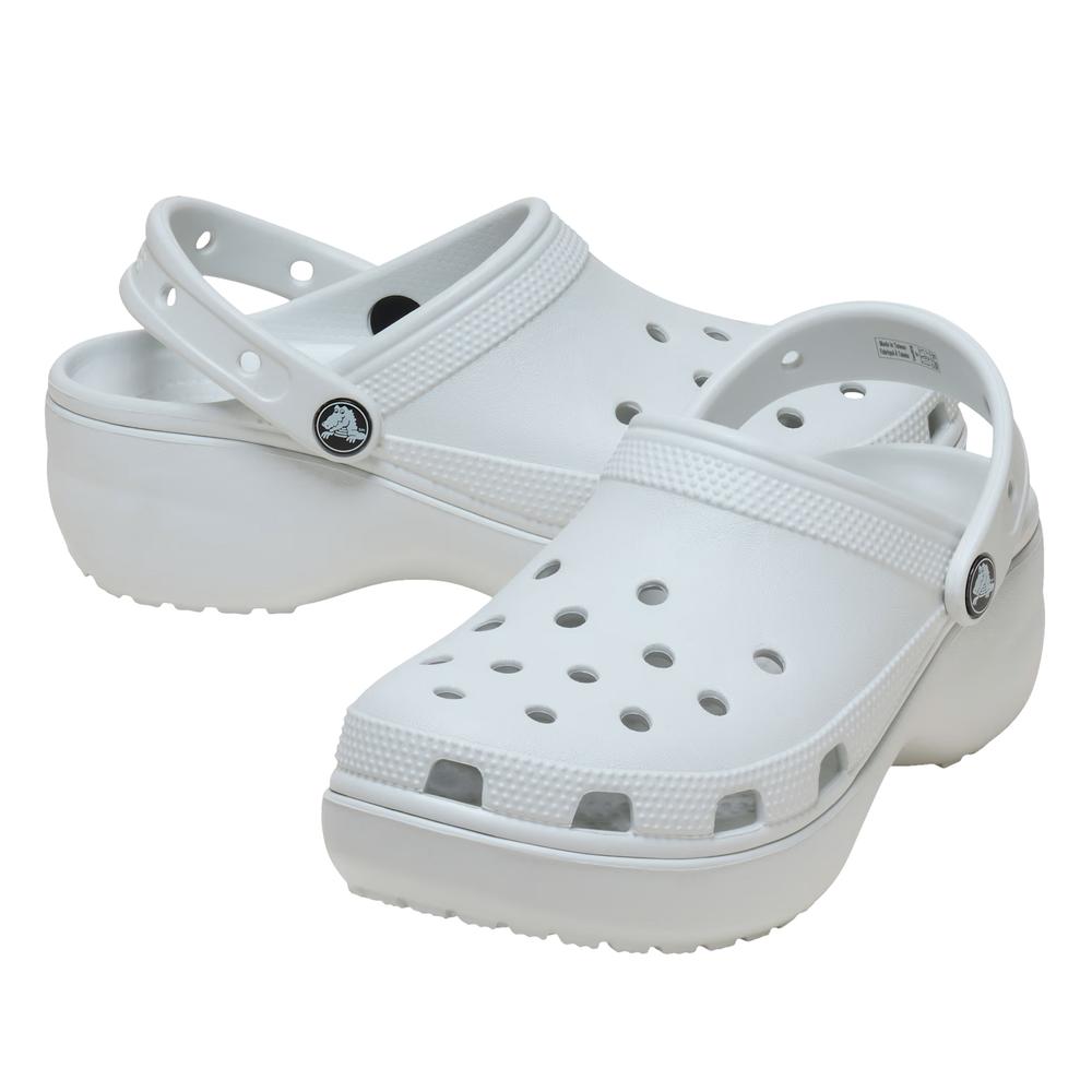 Žabky dámské Crocs Classic Platform Clog 206750-1NK - bílé