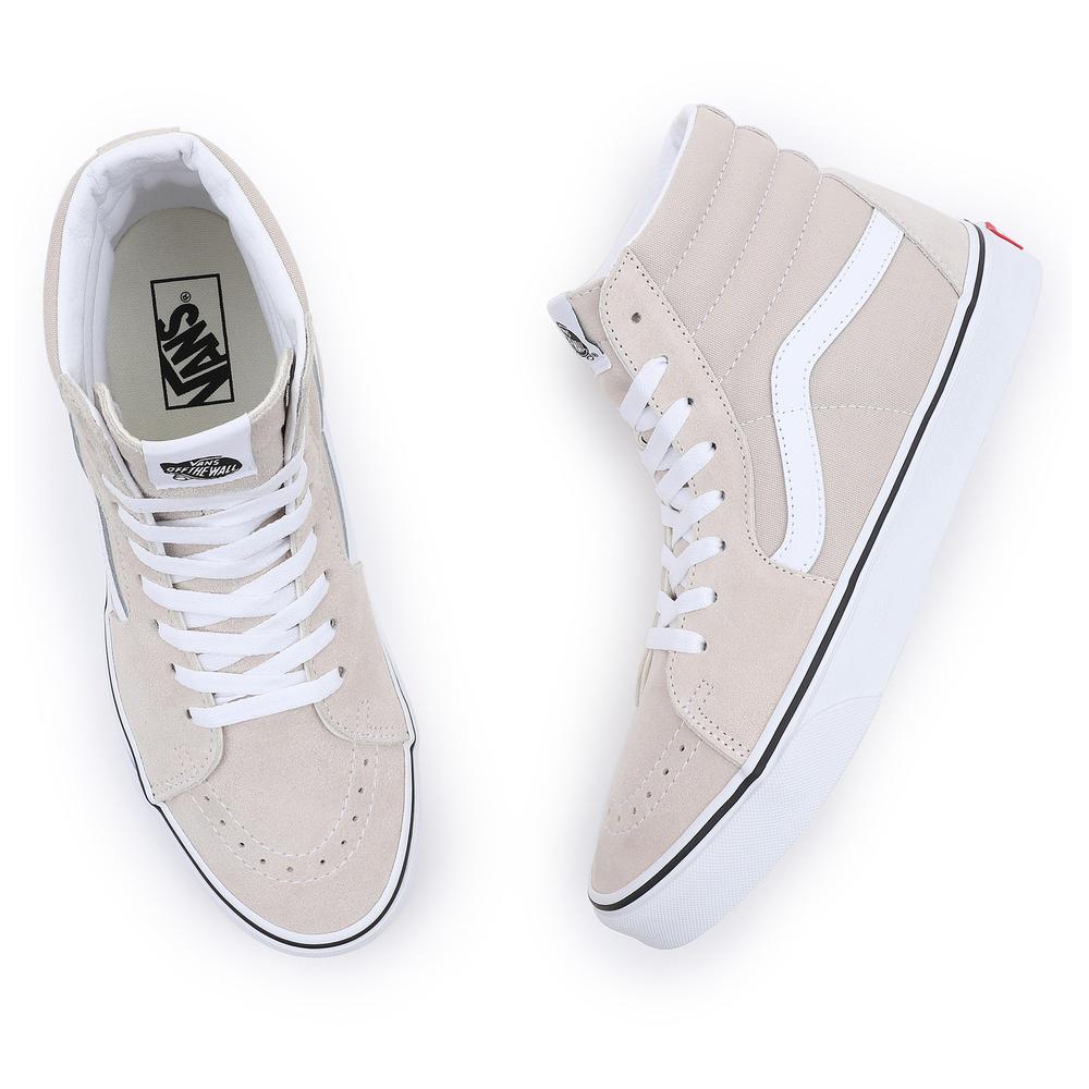 Boty Vans Color Theory Classics Sk8-Hi VN0005U9BLL1 - béžové
