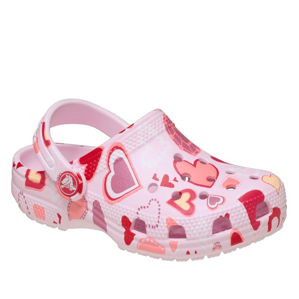 Žabky Crocs Classic Valentine's Day Clog 209755-7CI - růžové