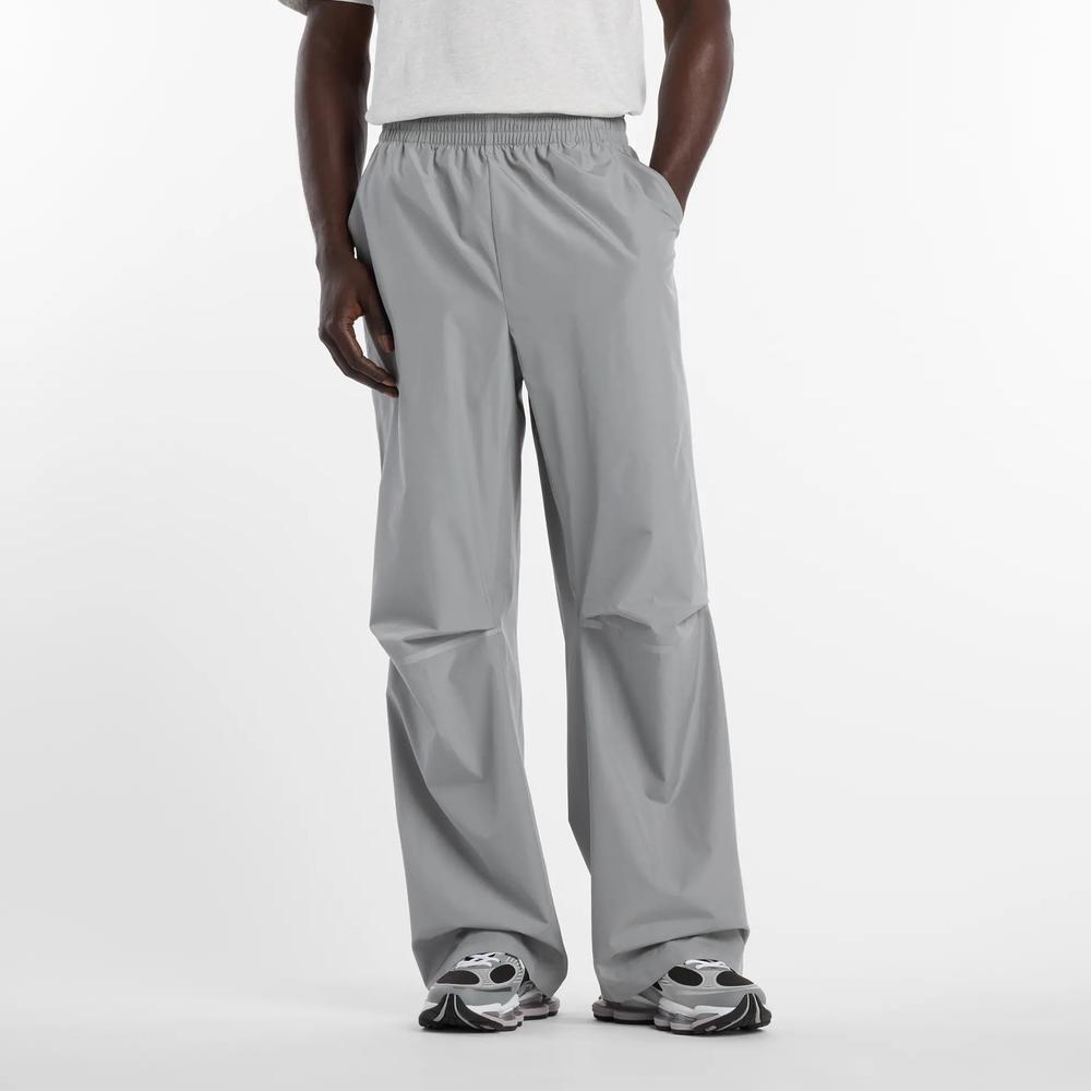 Pánské kalhoty New Balance MB61M4DOYST - šedivé