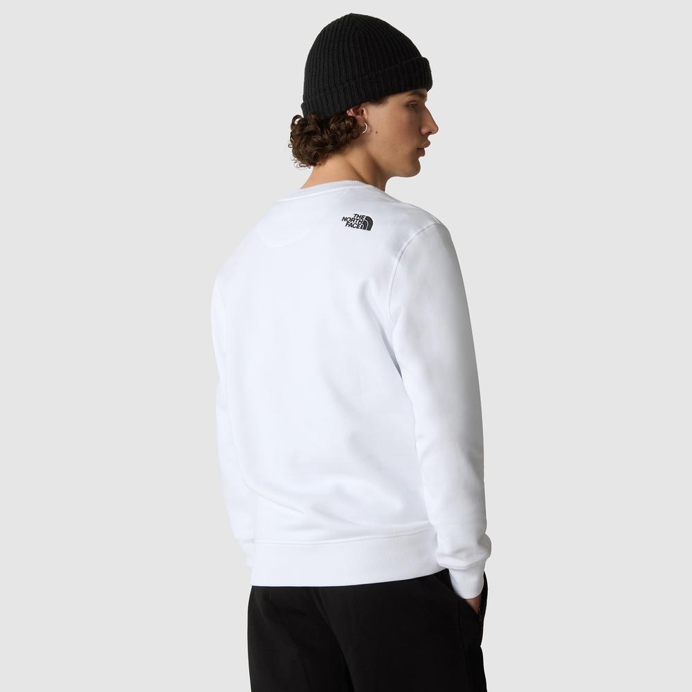 Mikina The North Face Drew Peak Crew 0A4SVRLA91 - bílé