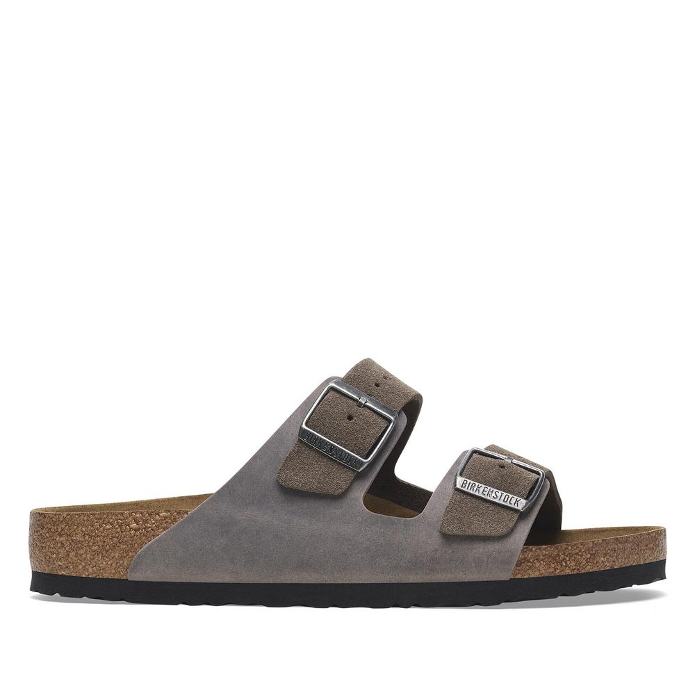 Žabky pánské Birkenstock Arizona 1029159 - šedivé