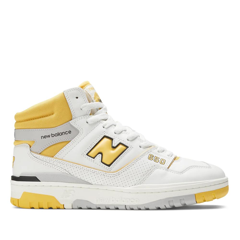 Unisex boty New Balance BB650RCG  – bílé