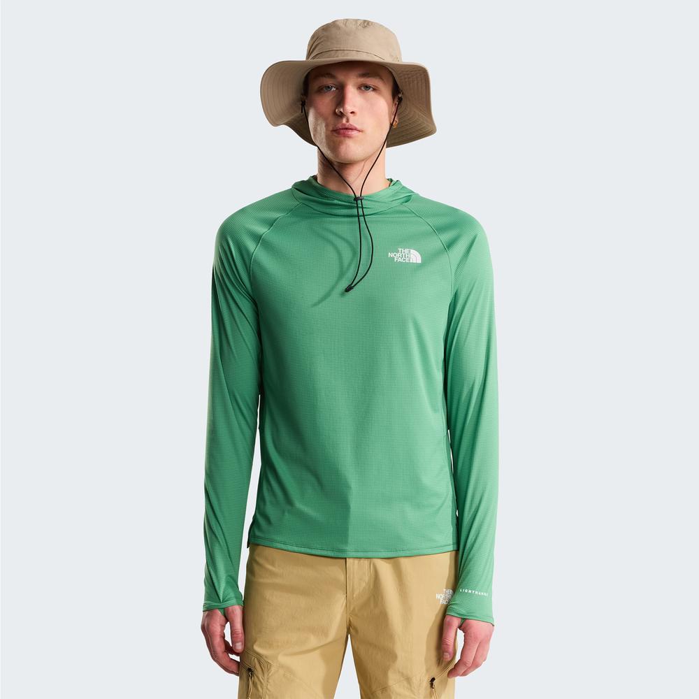 Pánské mikina The North Face Sunriser Hoodie 0A8BN8G571 - zelené