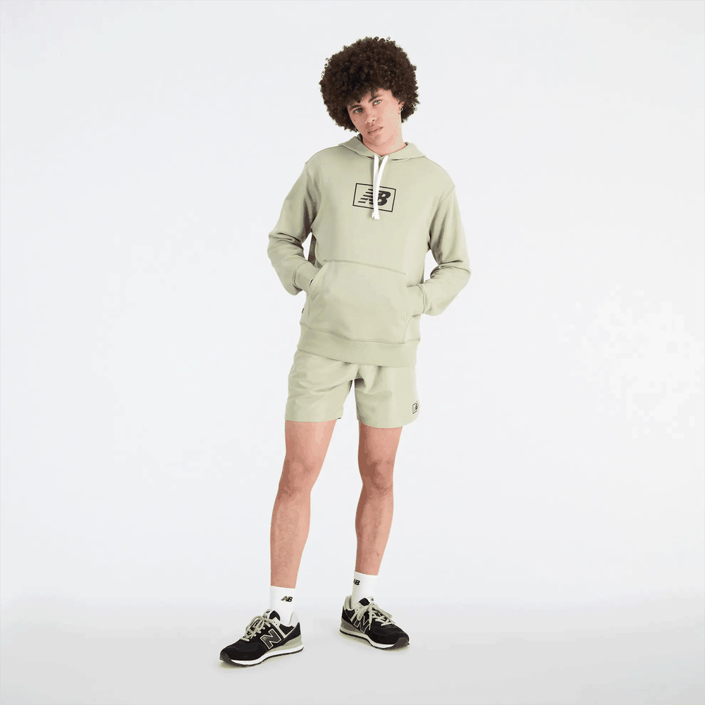 Pánská mikina New Balance MT33508FUG - zelené