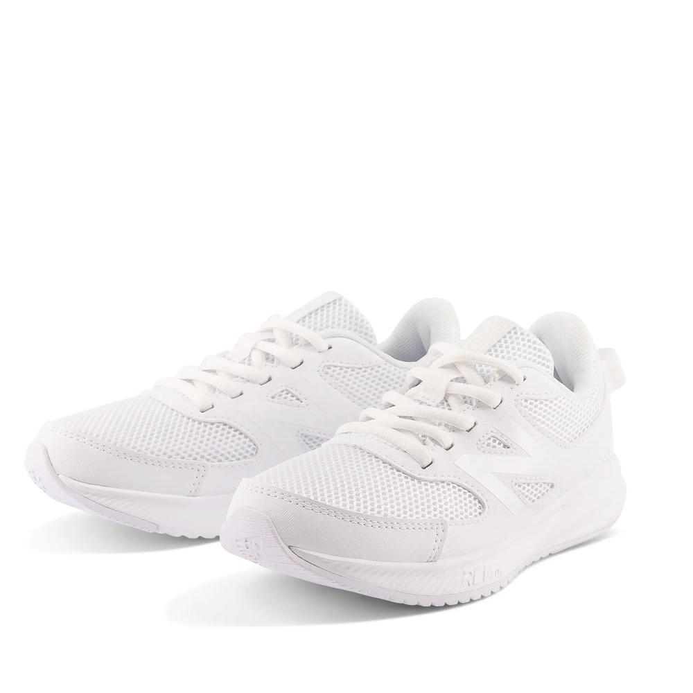 Boty New Balance YK570LW3 - bílé