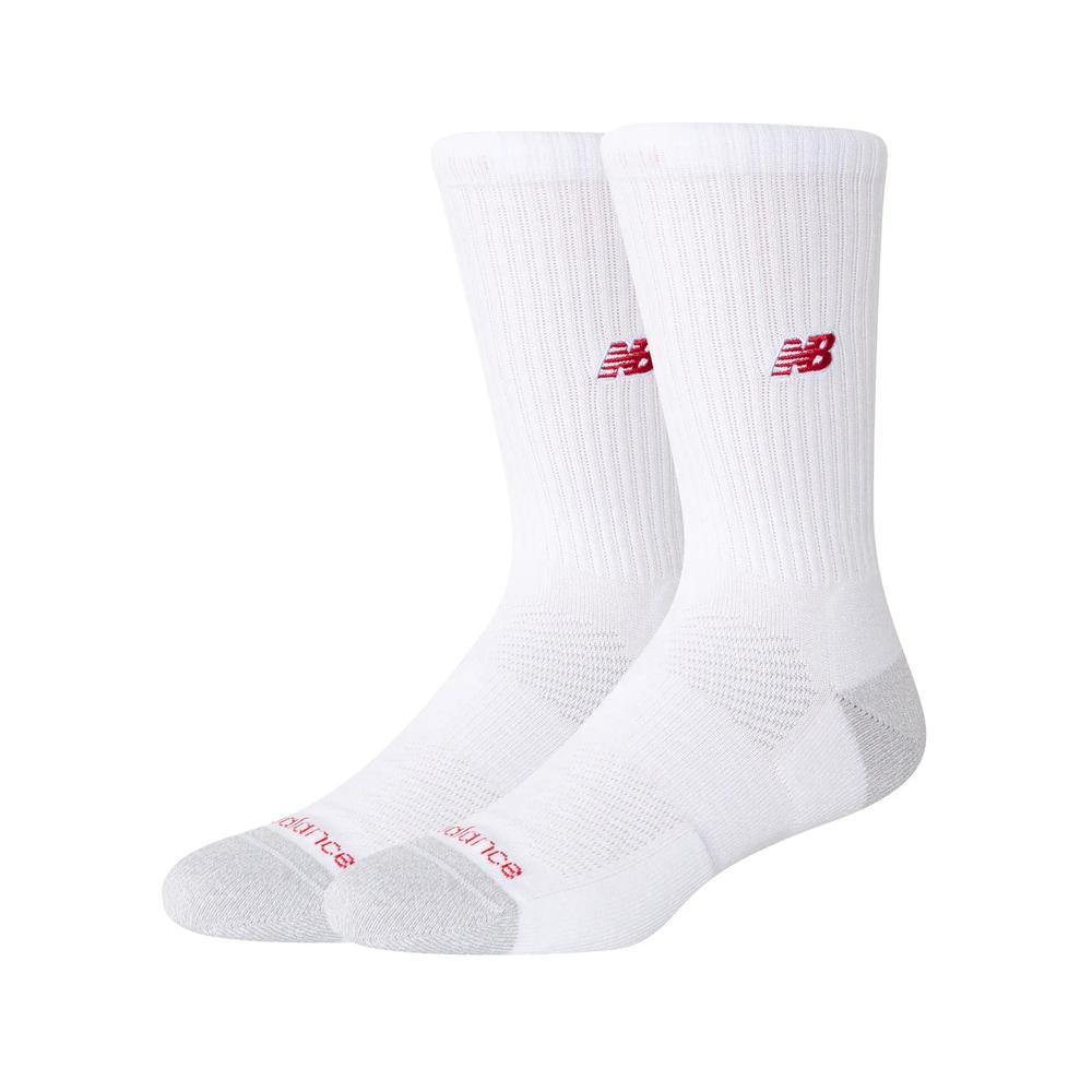 Ponožky unisex New Balance LAS25302WT – bílé