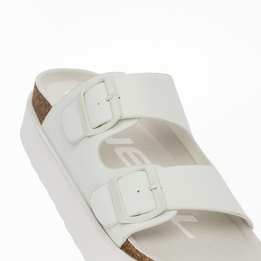 Žabky O'Neill Platform Slider Women Low 90241019.02A - bílé