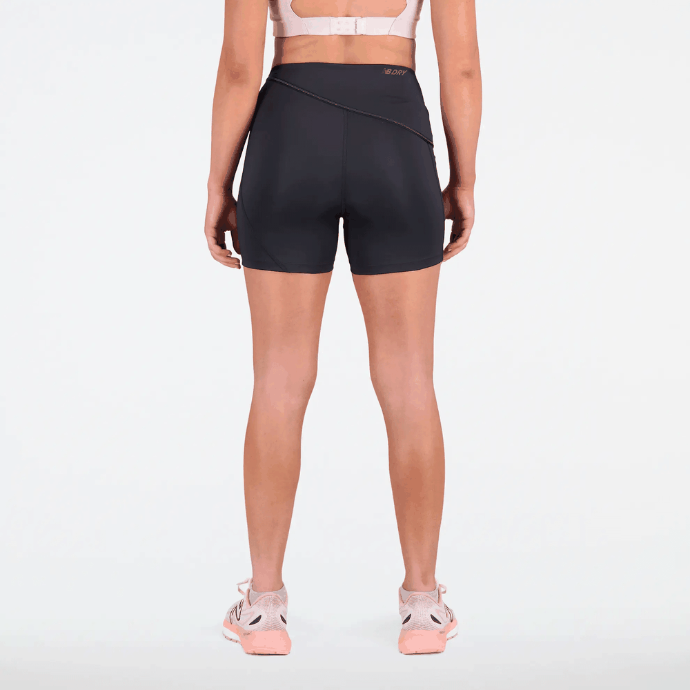 Dámské šortky New Balance WS31289BK - černé