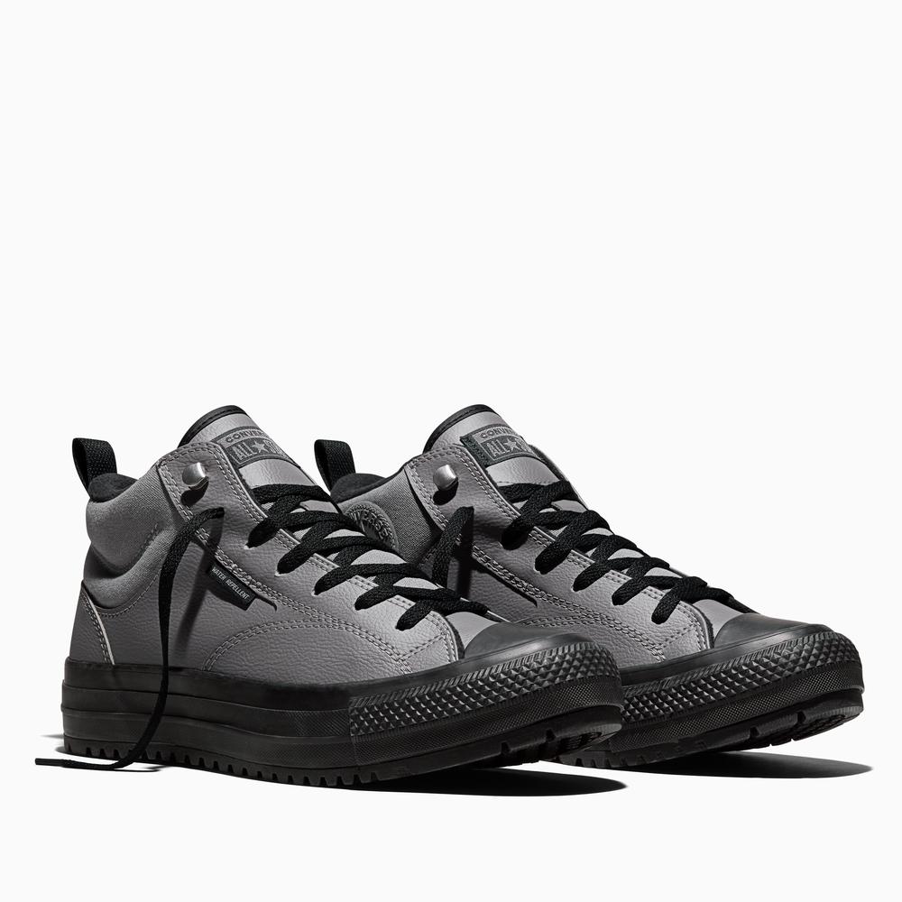 Pánské boty Converse Chuck Taylor All Star Malden Street Water Repellent A18148C - šedivé