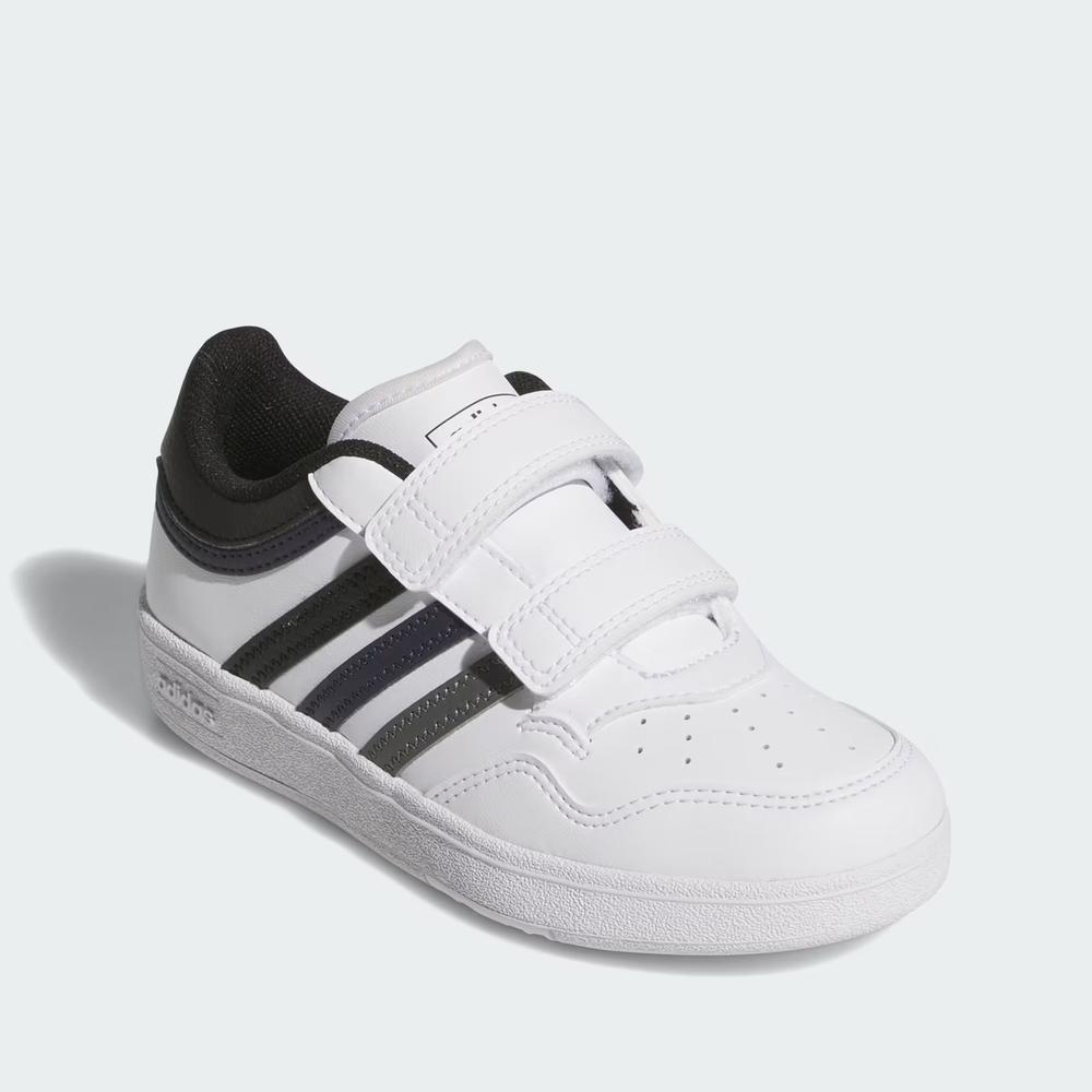 Dětské boty adidas Hoops 4.0 JQ7862 - bílé