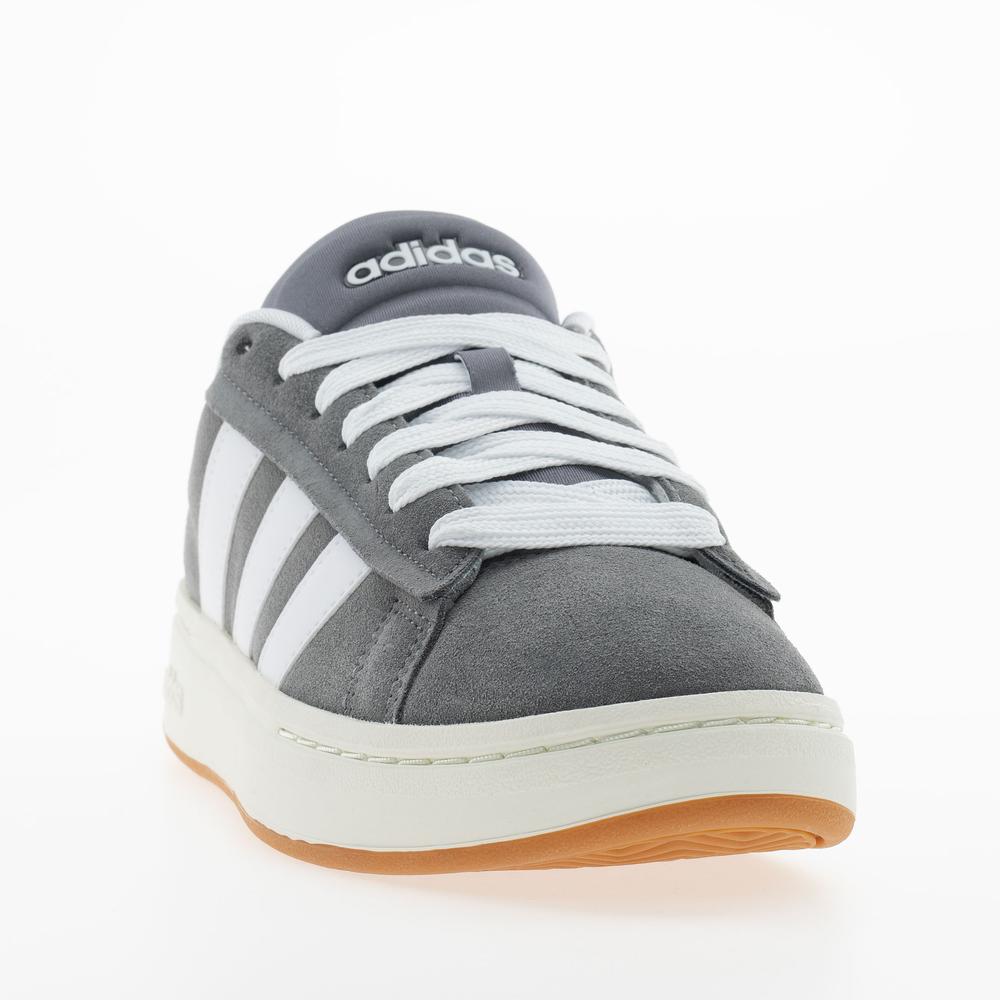 Pánské dámské boty adidas Grand Court Platform JR0542 - šedivé