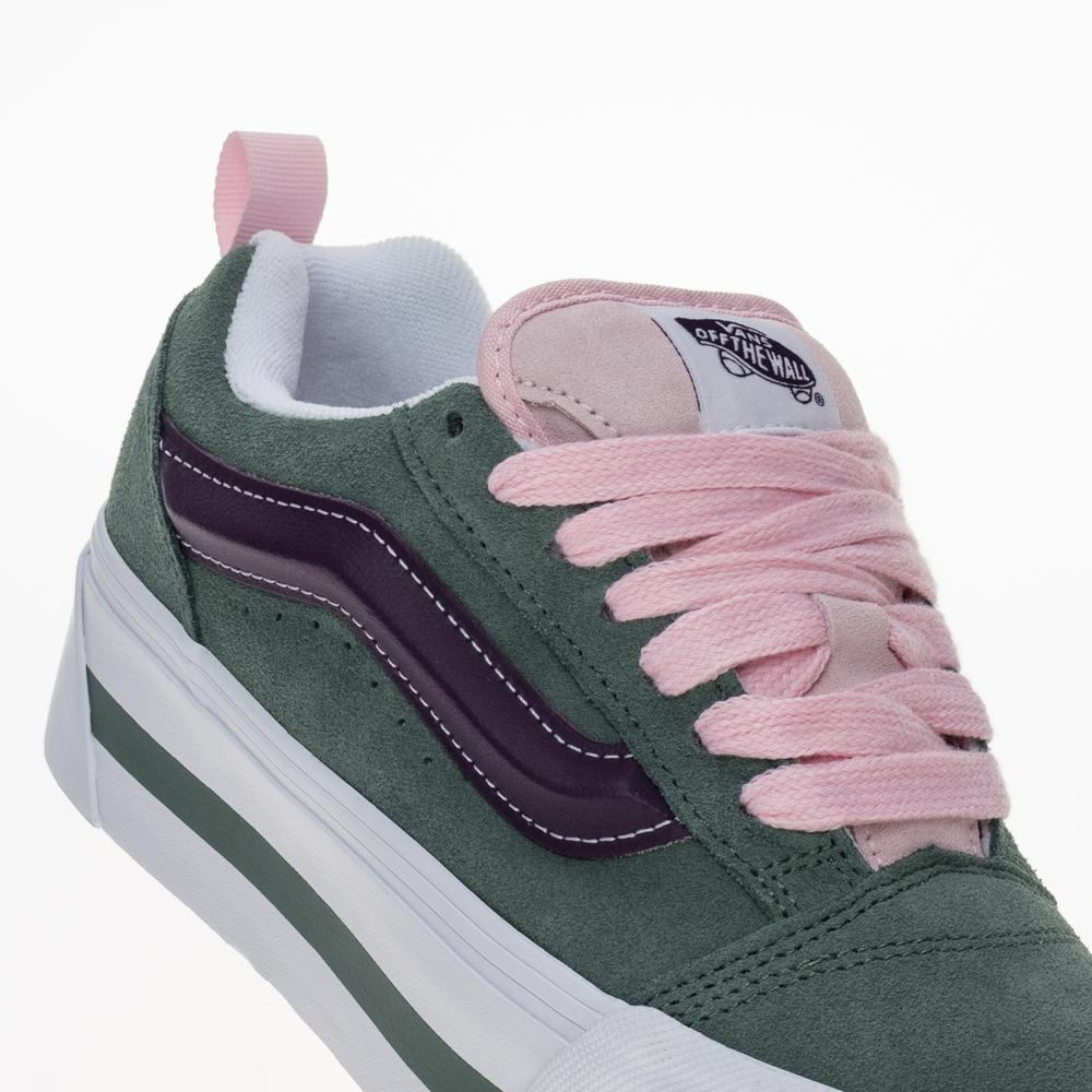 Boty Vans KNU Stack Nineties Silver Pine VN000CP69Q61 - zelené