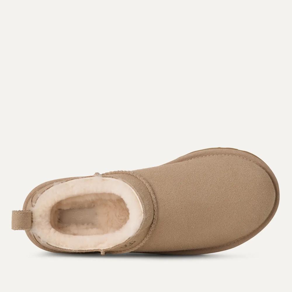 Boty dámské Ugg Classic Micro Boot 1173891-SAN - béžové