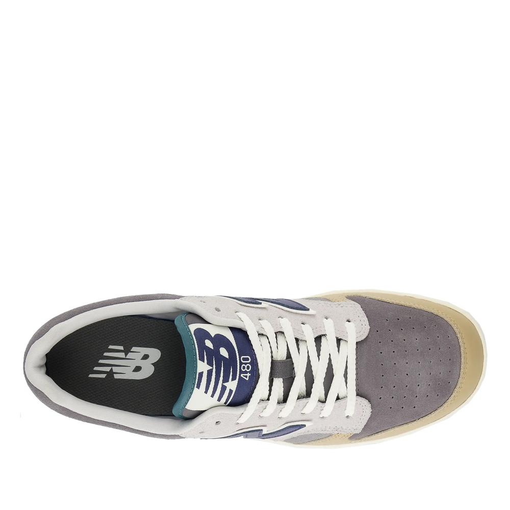 Boty New Balance BB480LGB - šedivé