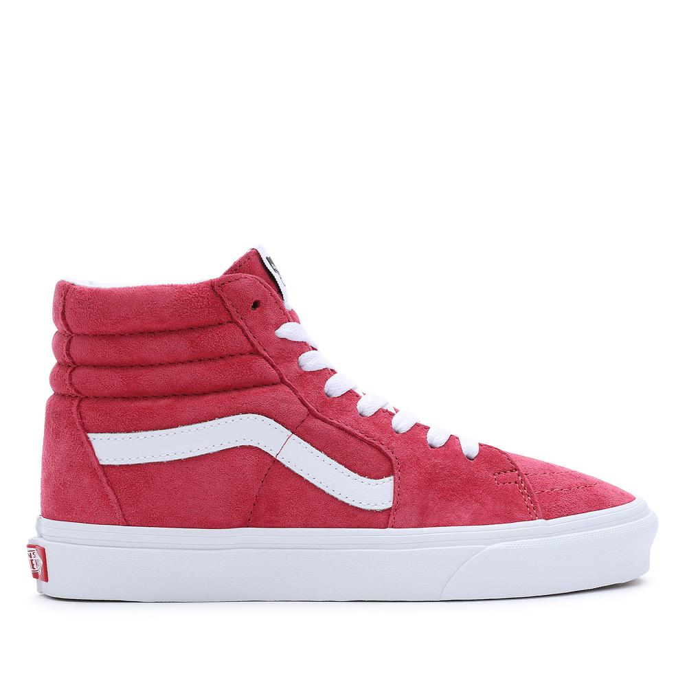 Boty Vans Pig Suede Old Skool VN0007NSZLD1 - červené
