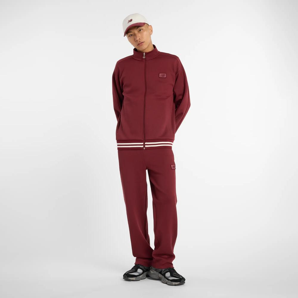 Pánské kalhoty New Balance MP53501MHB - bordové