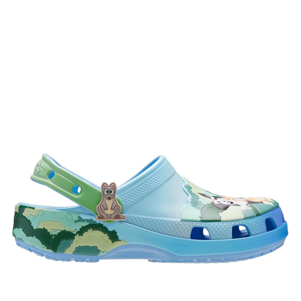 Dětské Žabky Crocs Toddler Bluey Best Buddies Classic Clog 212369-90H - modré