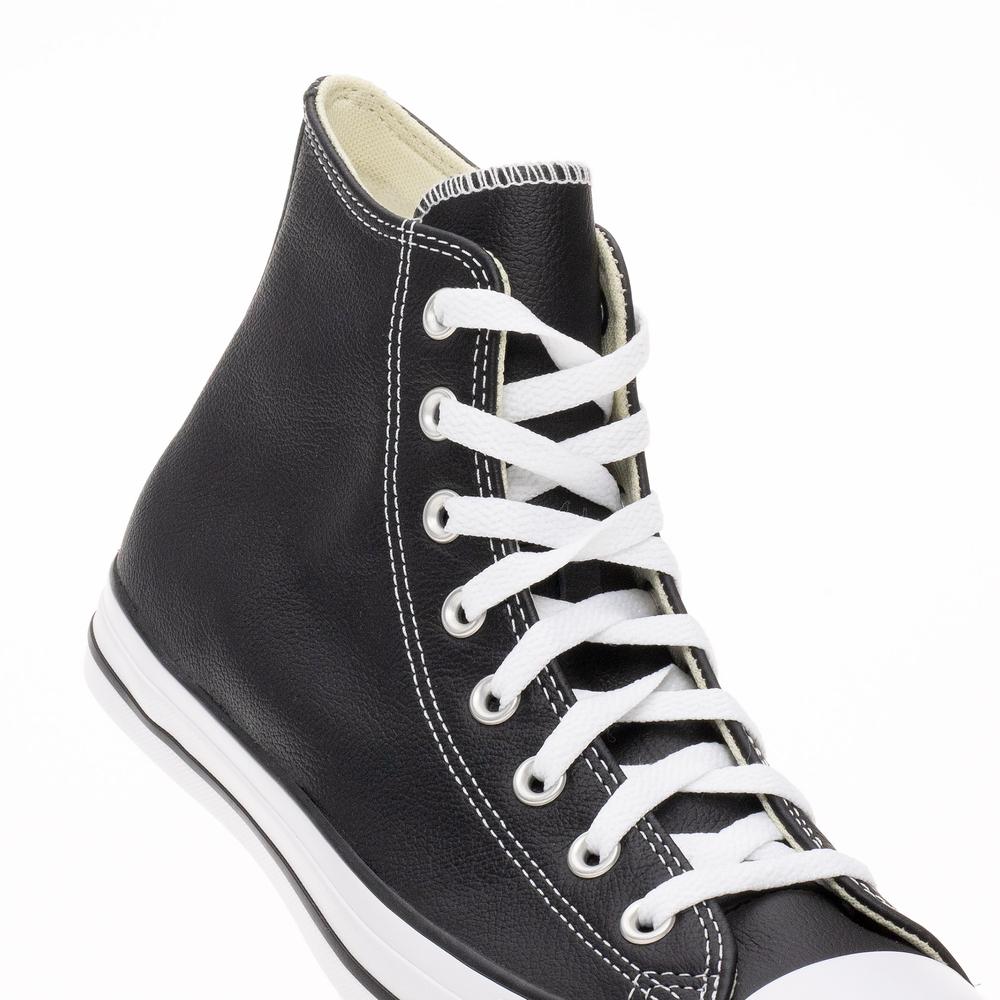 Boty Converse Chuck Taylor All Star Leather 132170C - černé