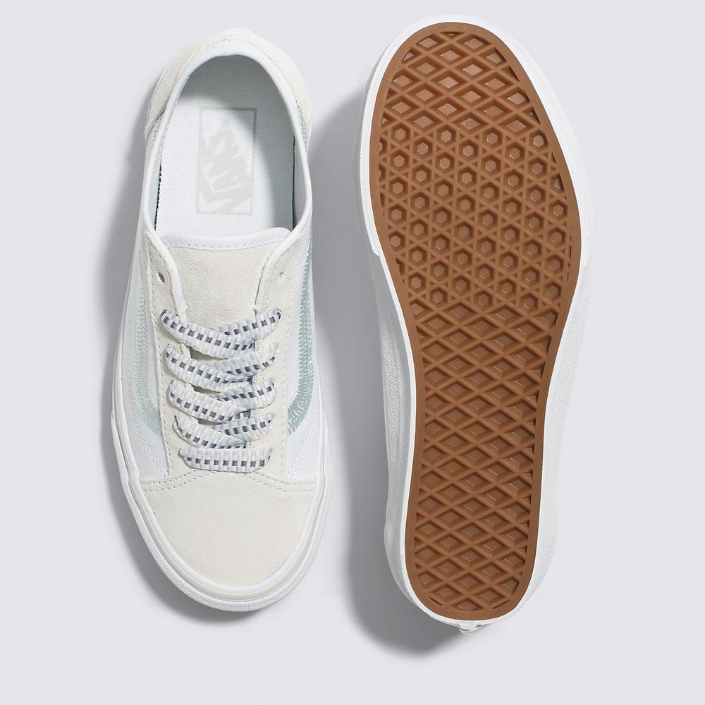 Boty Vans Old Skool Tapered Embroidery VN0005UGW001 - bílé