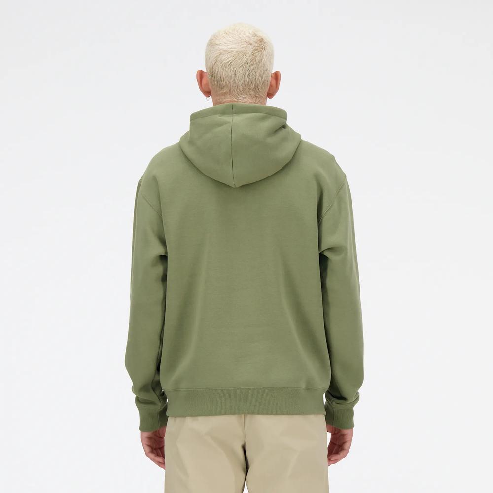 Pánská mikina New Balance MT41517DEK - zelené