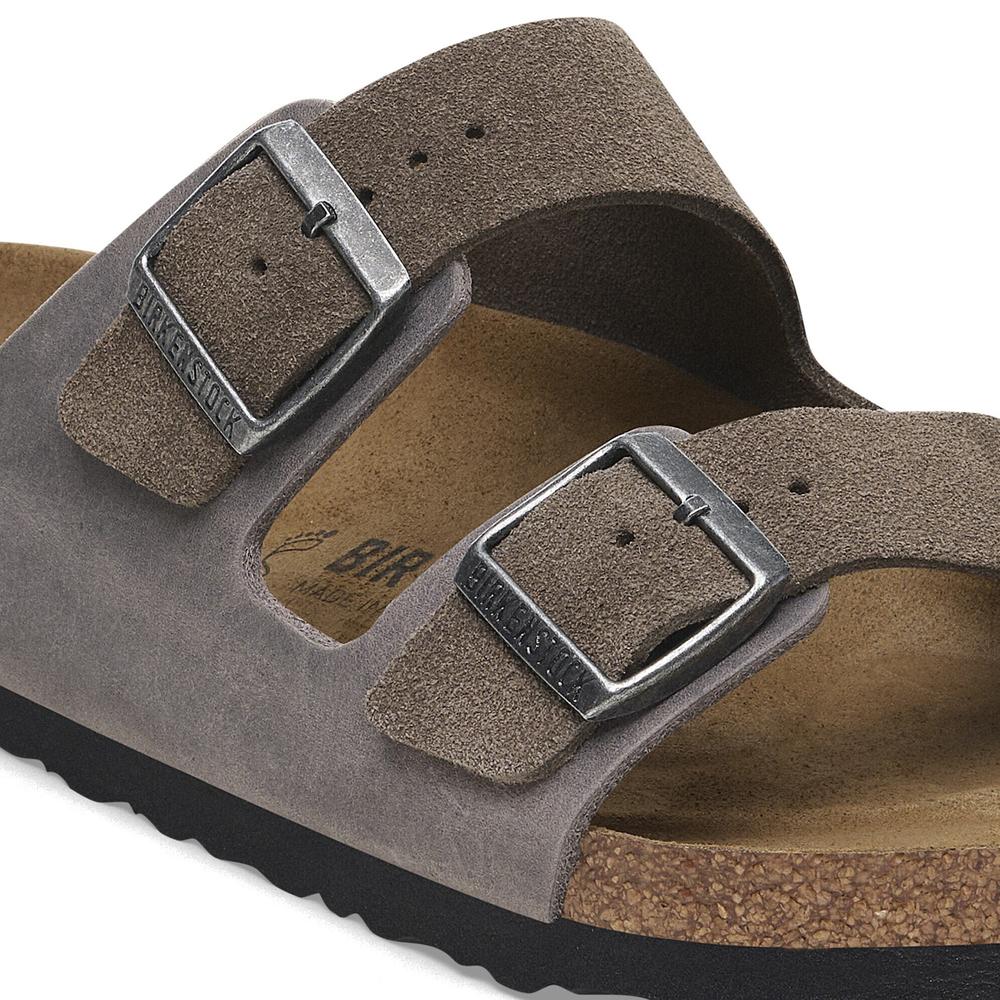 Žabky pánské Birkenstock Arizona 1029159 - šedivé