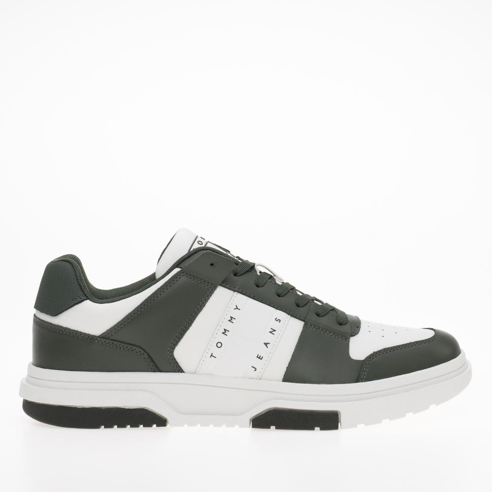 Boty Tommy Jeans TJM Leather Cupsole 2.0 EM0EM01283-0K4 - bílé