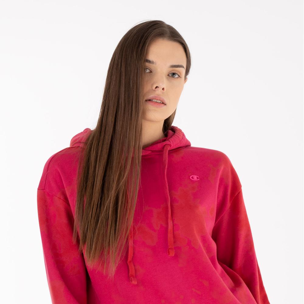 Mikina Champion Hooded Sweatshirt 116071-PS025 - červené
