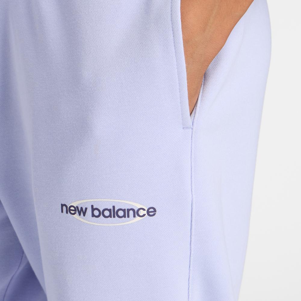 Dámská kalhoty New Balance WB61D3EADYK - fialové