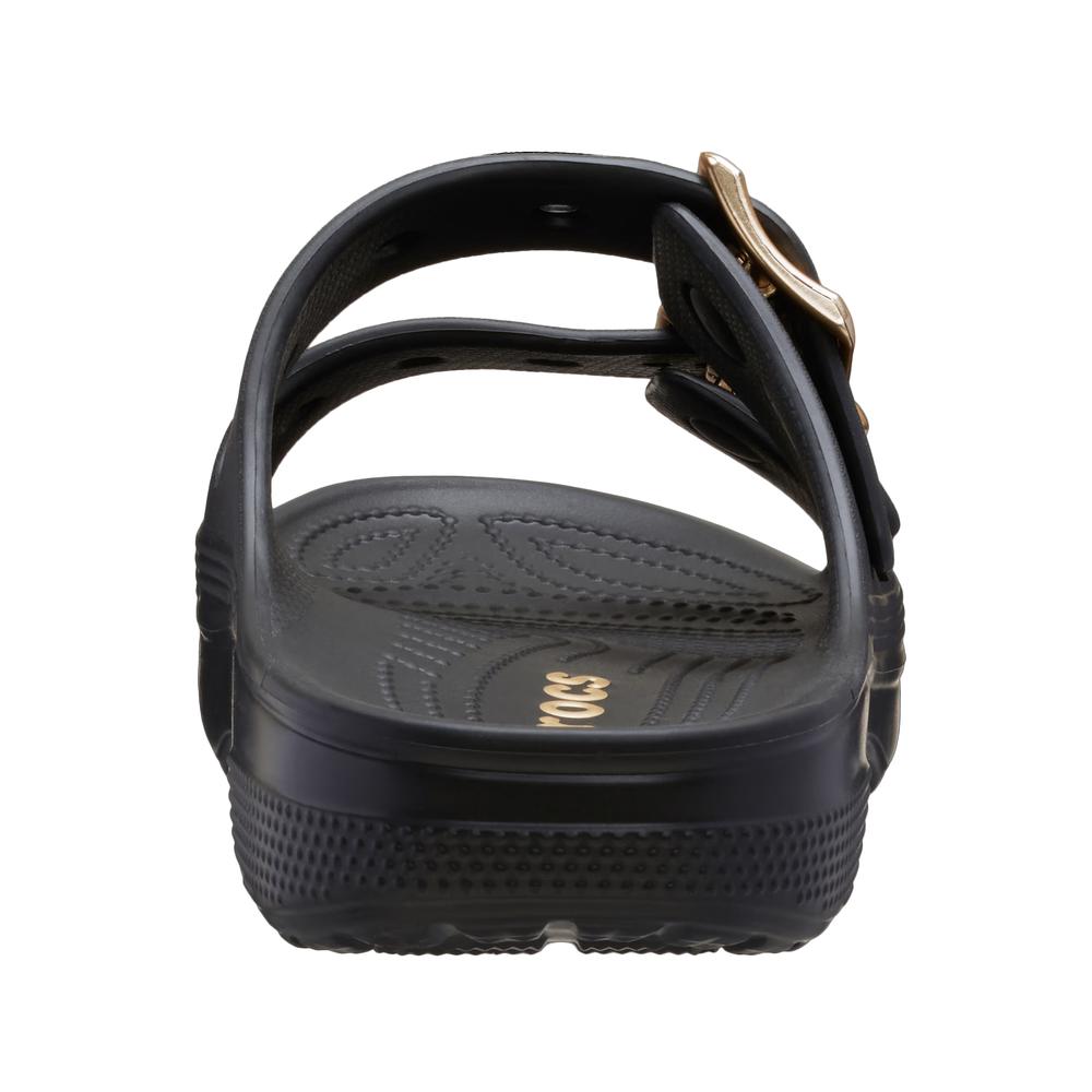 Dámské Crocs Metallic Buckle Saturday 213316-001 - černé