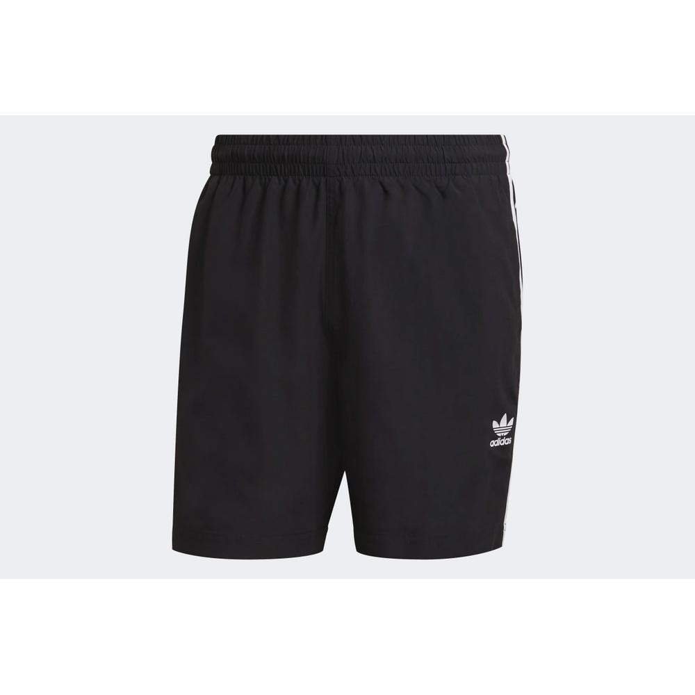 Krátké kalhoty adidas Originals Adicolor Classics 3-Stripes Swim H06701 - černé