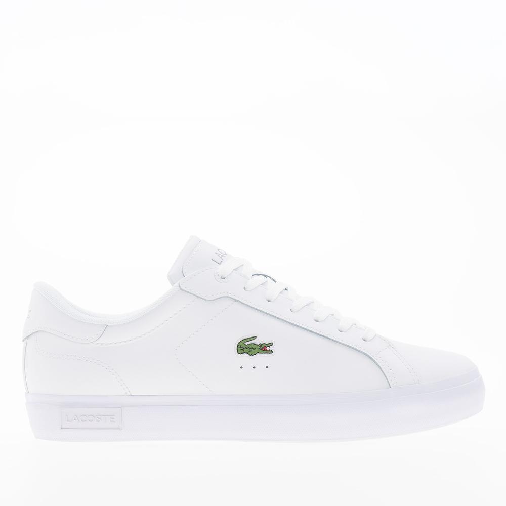 Boty Lacoste Powercourt  125 2 SMA 749SMA0081-21G - bílé