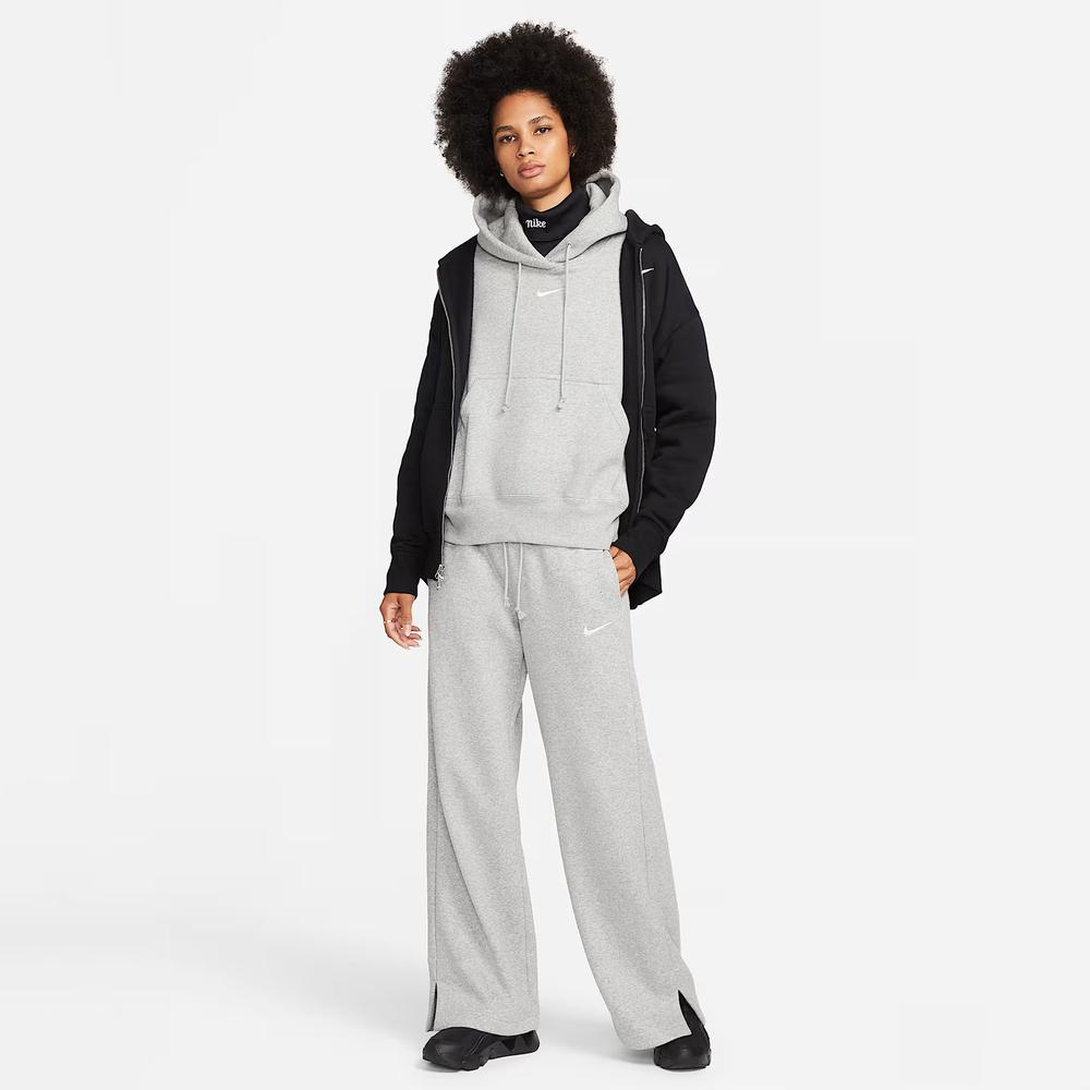 Dámské kalhoty Nike Sportswear Phoenix Polar DQ5615-063 - šedivé