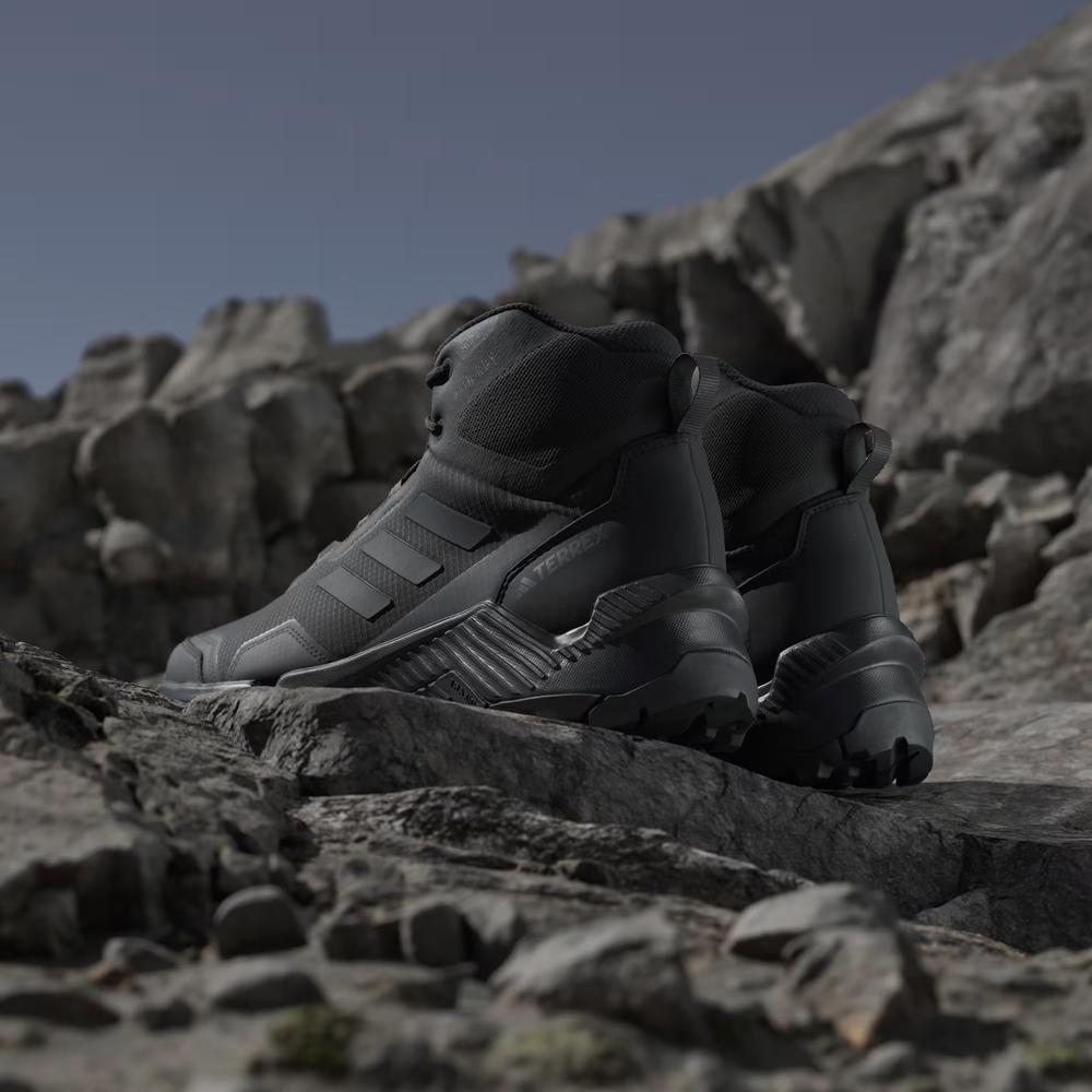 Boty pánské adidas Terrex Eastrail 2.0 Mid Rain.Rdy Hiking HP8600 - černé