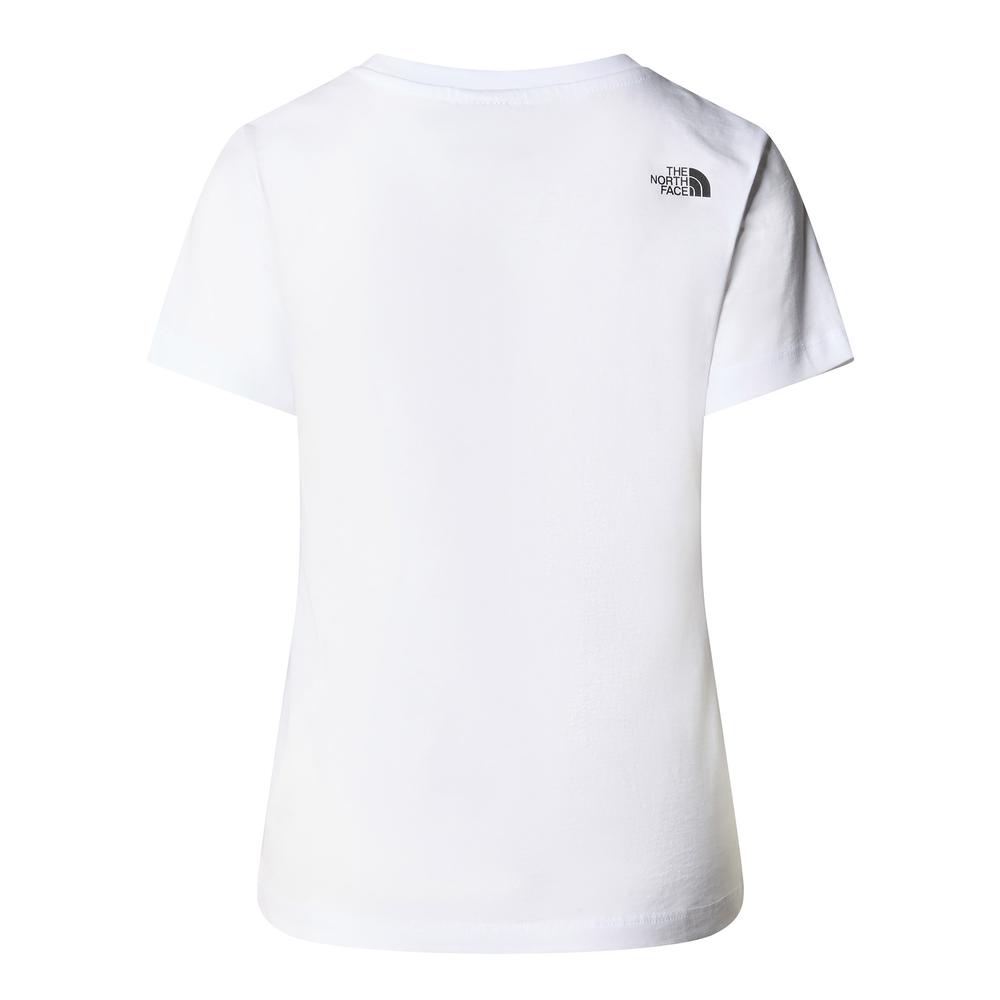 Tričko The North Face Easy 0A87N6FN41 - bílé