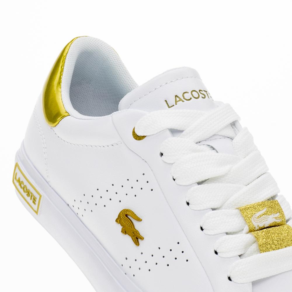 Boty Lacoste Powercourt 2.0 745SFA0034-216 - bílé