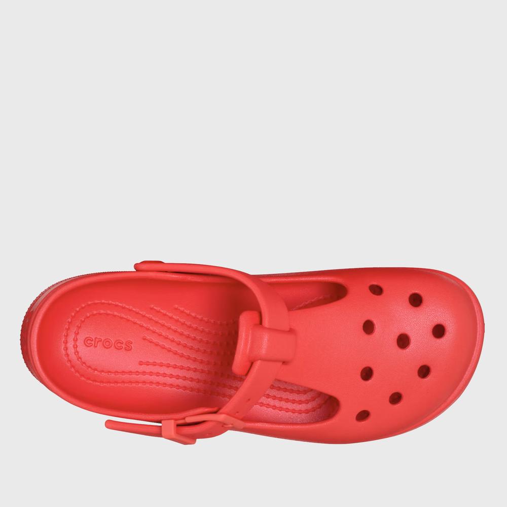 Žabky Crocs Classic Mary Jane 210581-6ZR - červené