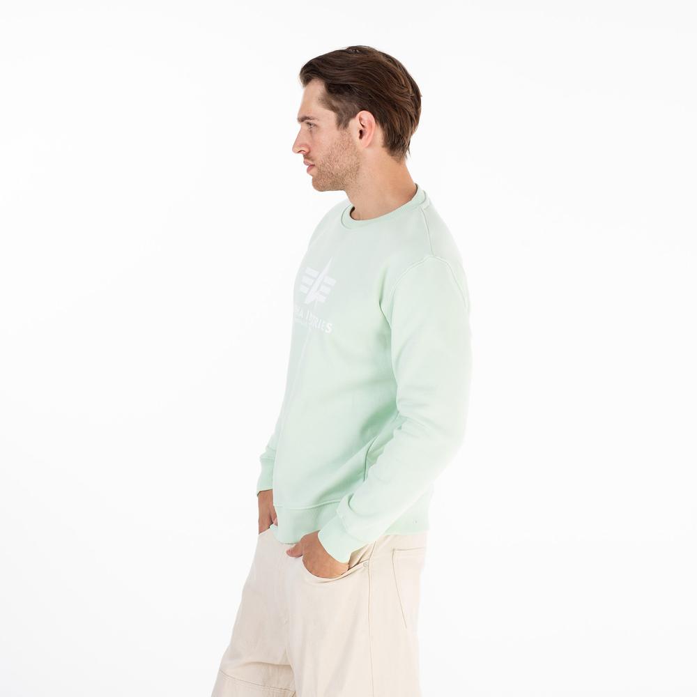 Mikina Alpha Industries Basic 17830243 - zelené