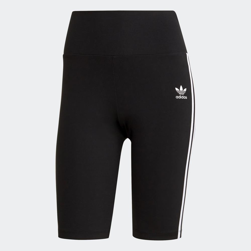 Legíny adidas Adicolor Classics Primeblue High-Waisted Short Tights GN2842 - černé