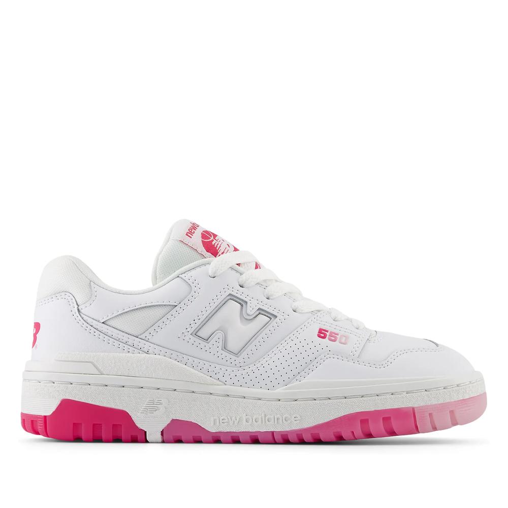 Dětské boty New Balance GSB550KP - bílé
