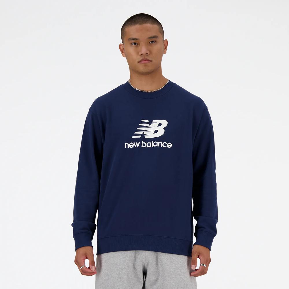 Pánská mikina New Balance MT41500NNY - tmavě modrě