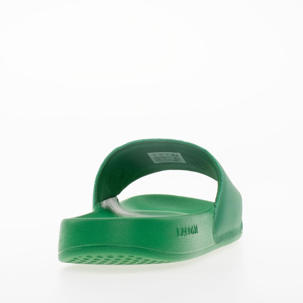 Žabky Lacoste Serve Sliders 749CMA0041-1R7 - zelené