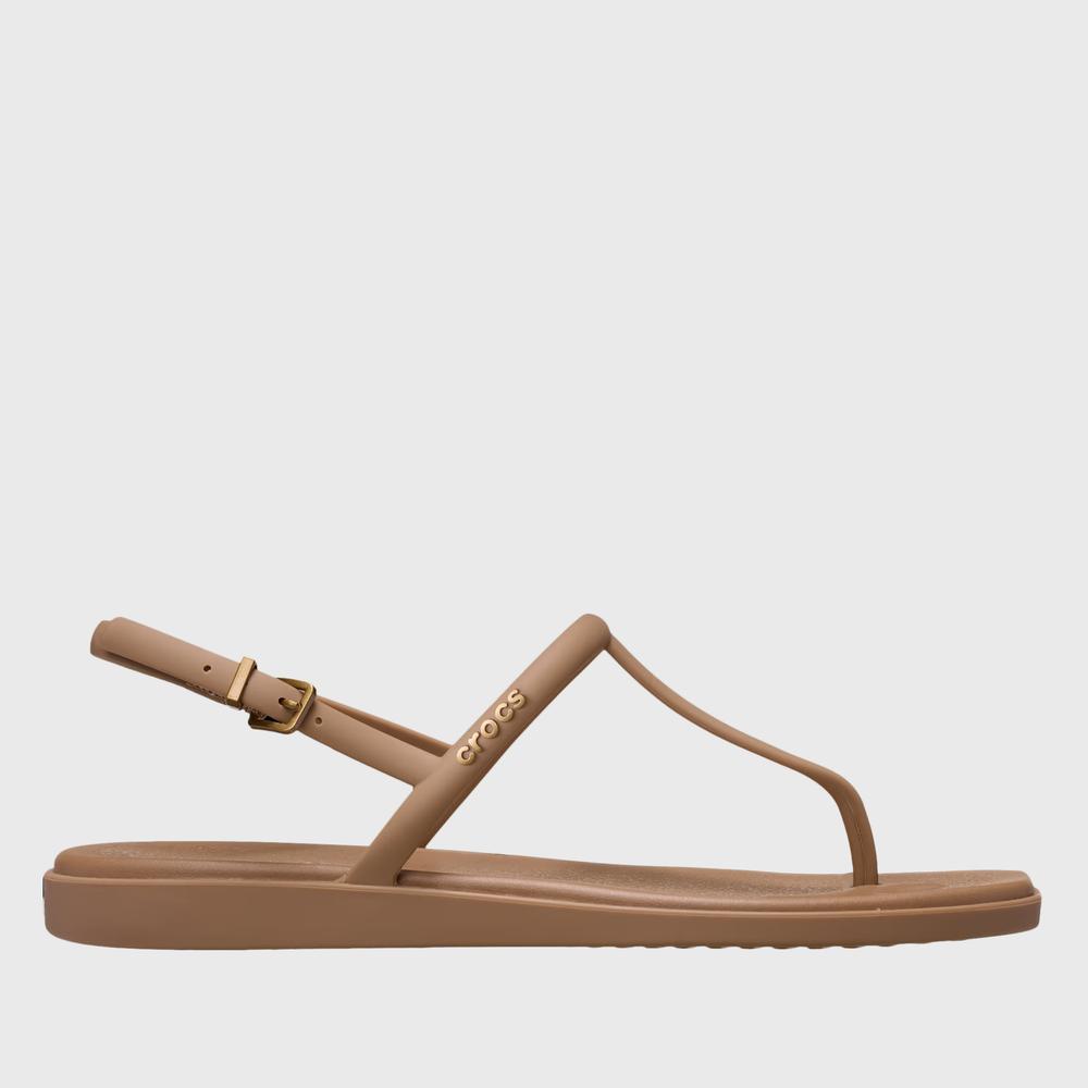 Žabky Crocs Miami Thong Flip 209793-2JJ - hnědé