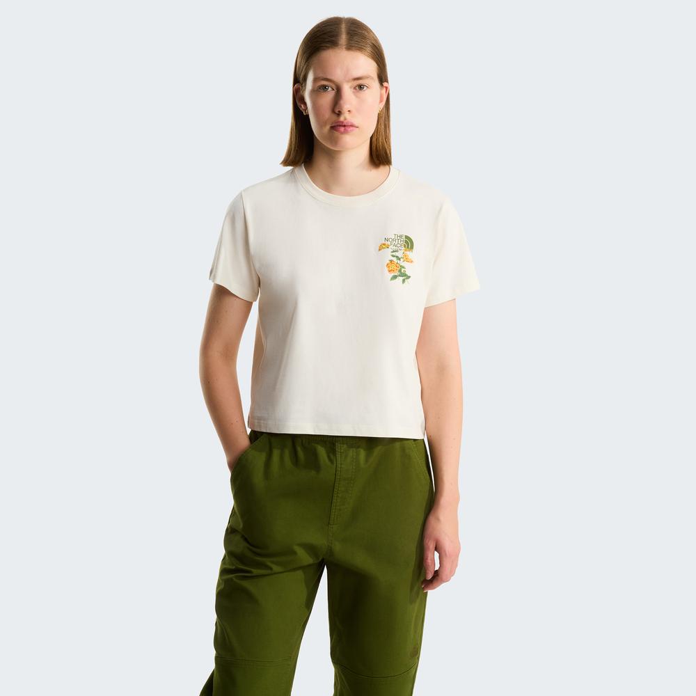 Dámská tričko The North Face Flora 0A8G9QQLI1 - bílé