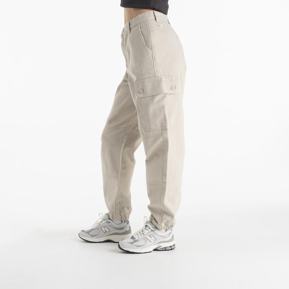 Kalhoty Champion Organic Cotton Cargo Trousers 117448-ES057 - bílé
