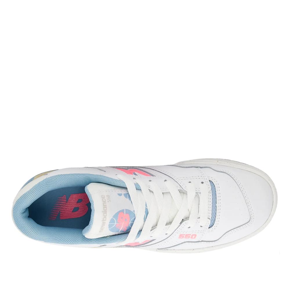 Dětské boty New Balance GSB550EP – bílé