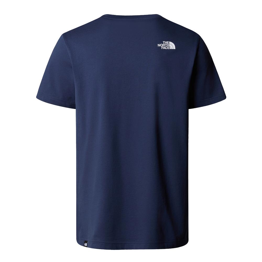 Tričko pánské The North Face Simple Dome 0A87NG8K21 - tmavě modrě