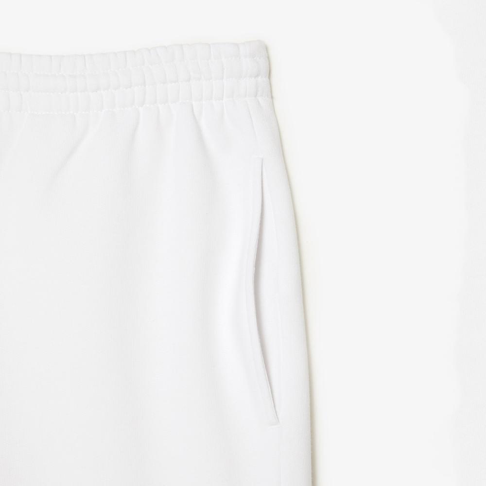 Krátké kalhoty Lacoste GH9627-001 - bílé