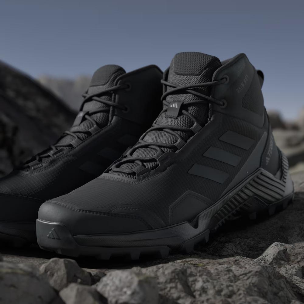 Boty pánské adidas Terrex Eastrail 2.0 Mid Rain.Rdy Hiking HP8600 - černé